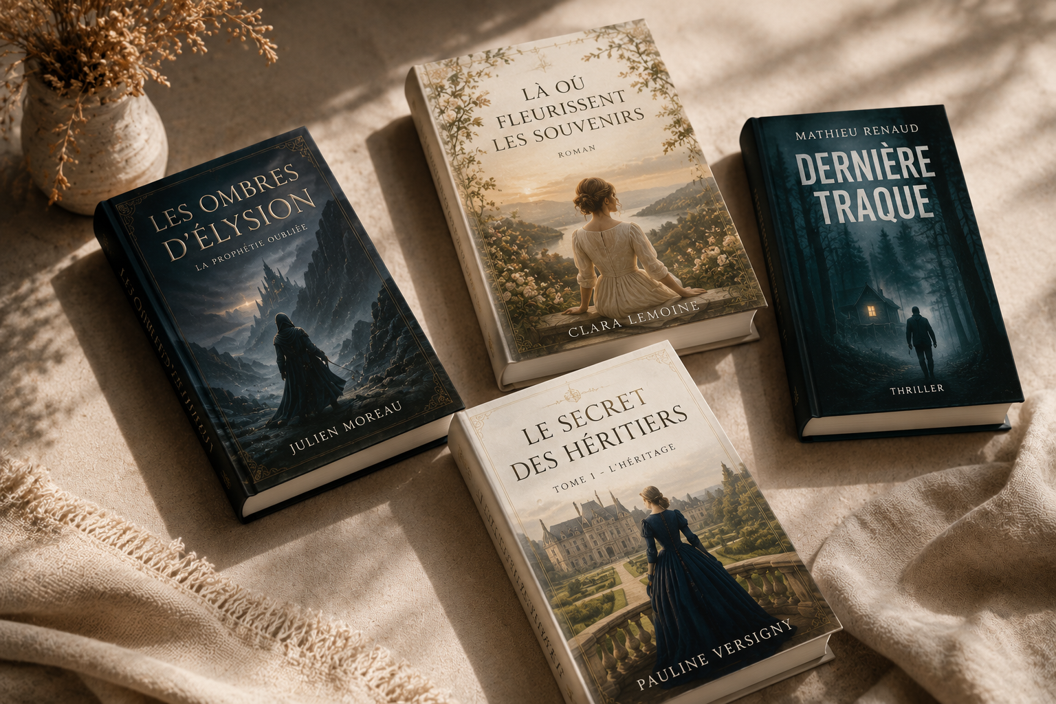 Book cover design — contemporary romance EN